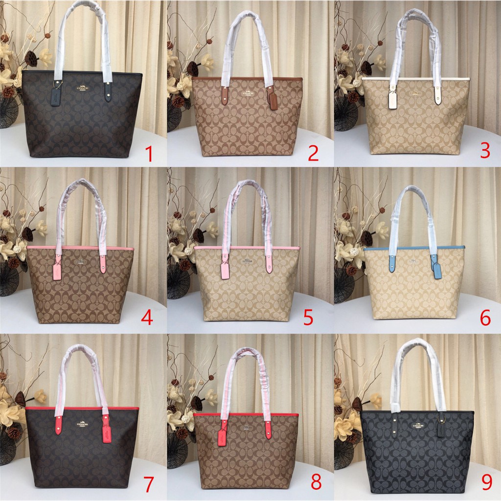 coach city tote bag