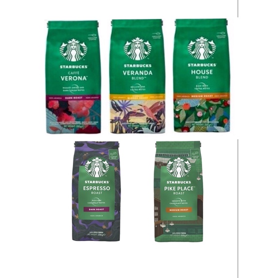 Starbucks Roast Ground/whole bean Coffee (200g) Caffe Verona/Veranda