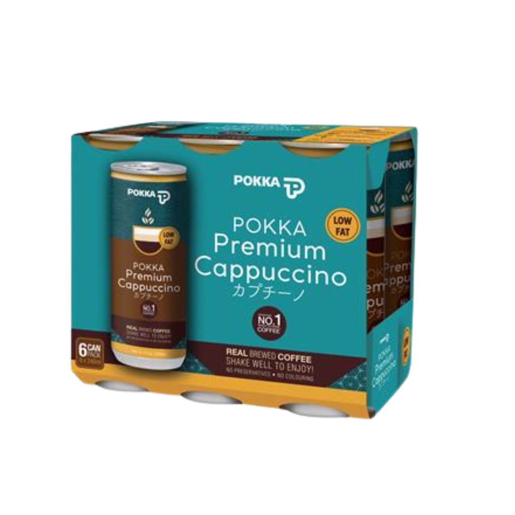 Pokka Coffee 240ml – Cappuccino, Milk Coffee, Mocha, Vanilla & Rich – Ready-to-Drink