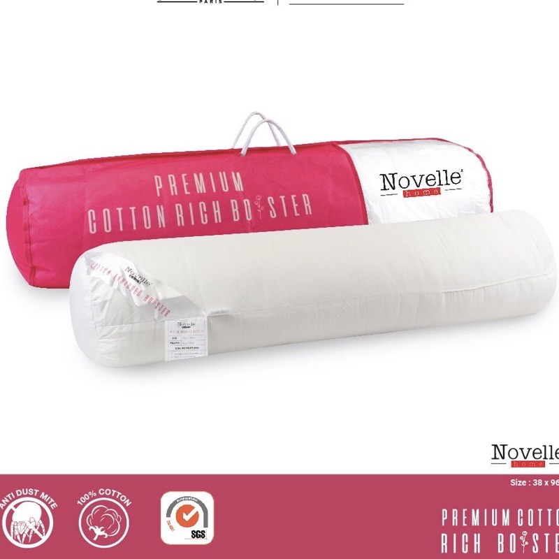 Novelle Premium Cotton Rich Bolster / 10 holes pluffy Bolster