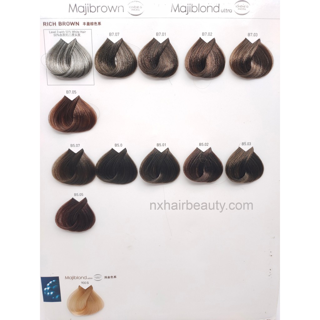Hair Dye Pewarna Rambut Pewarna Rambut Halal Loreal Majirel Hair Dye Hair Color 50ml Include Proxide 70ml Shopee Malaysia