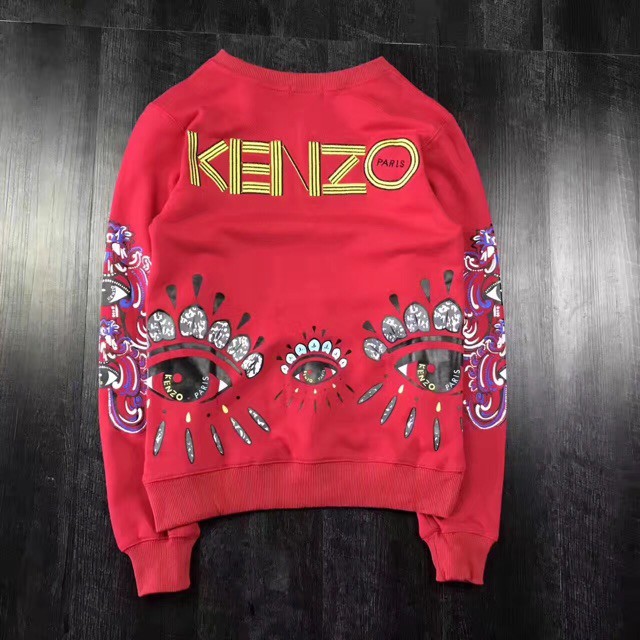 black and red kenzo sweater