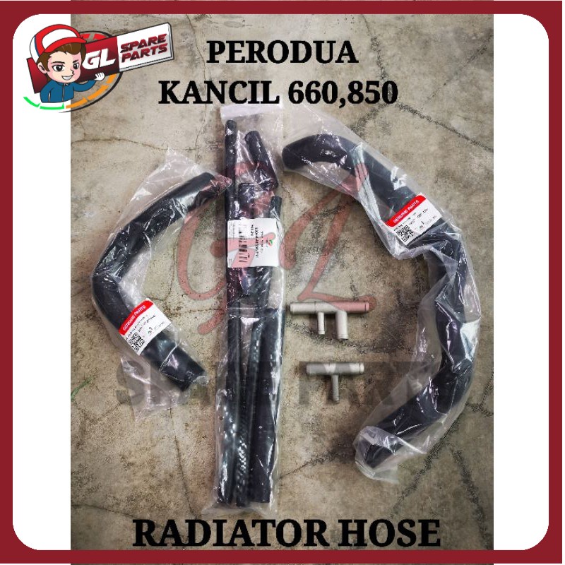 RADIATOR HOSE (SET) (ORIGINAL) PERODUA KANCIL 660 850 SET) BY