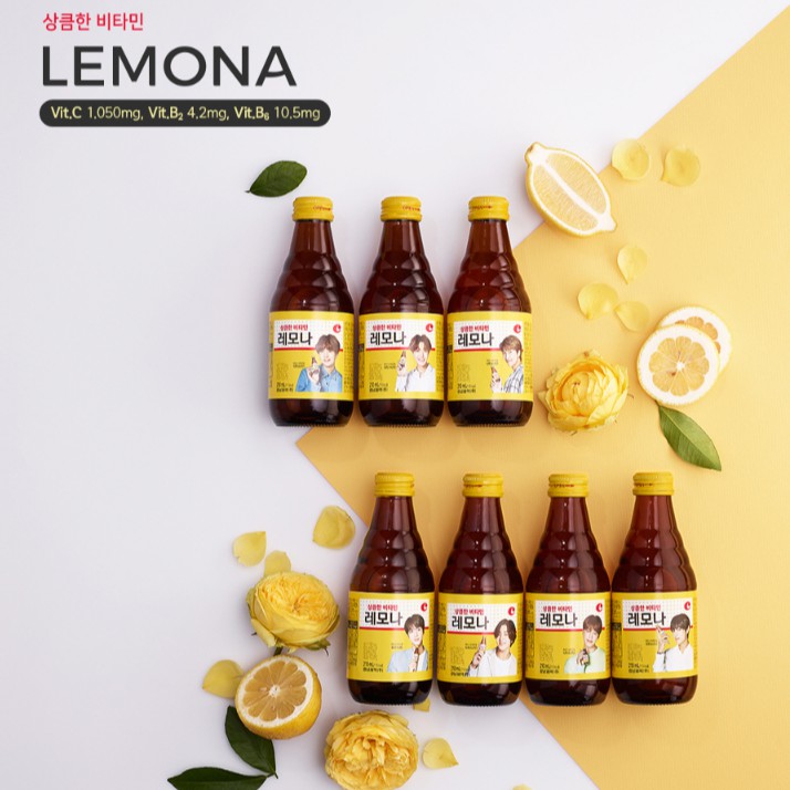 LEMONA X BTS Lemona Drink Set (210mlX8bottles & 100mlX8bottles) / BTS