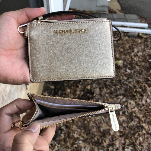 michael kors jet set travel coin purse wristlet