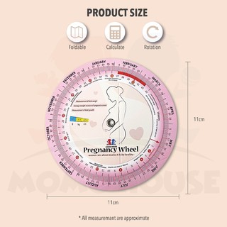 Pregnancy OB Wheel Obstetric Wheel Pregnancy Calculator Wheel Roda ...