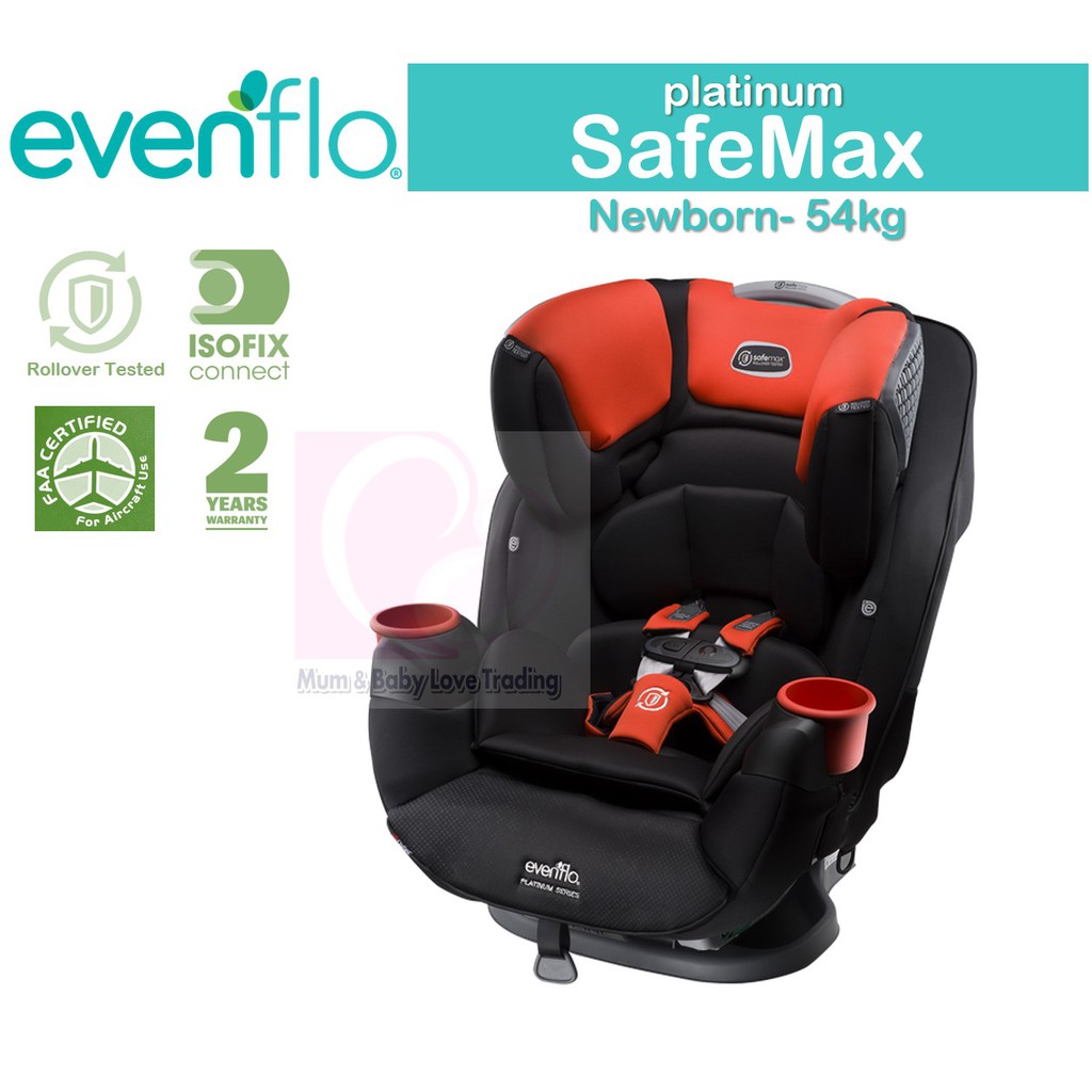 safemax platinum evenflo