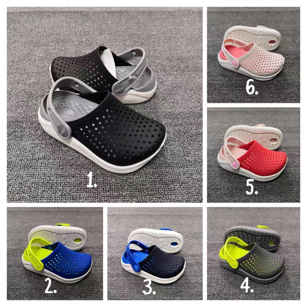 crocs literide kids