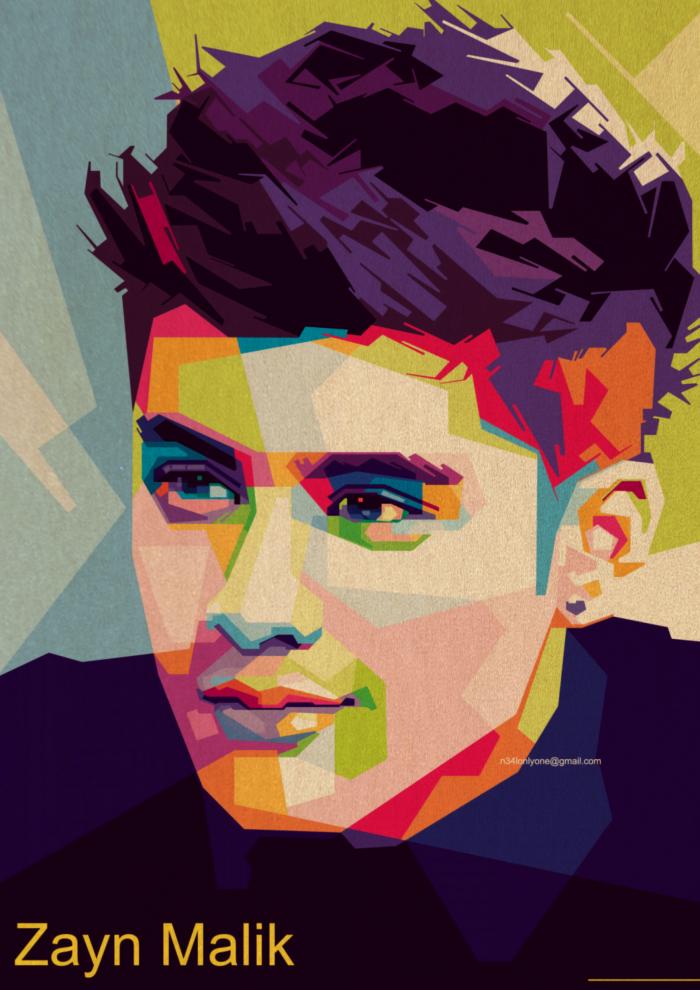 pop art zayn malik