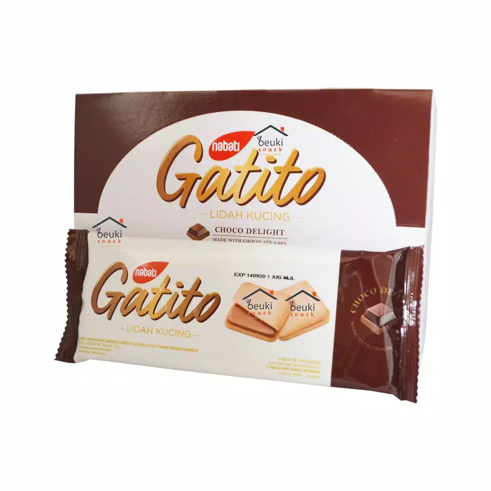 Vegetable Box Gatito Chocolate Biscuits Cat Tongue 10pcs X 32gr