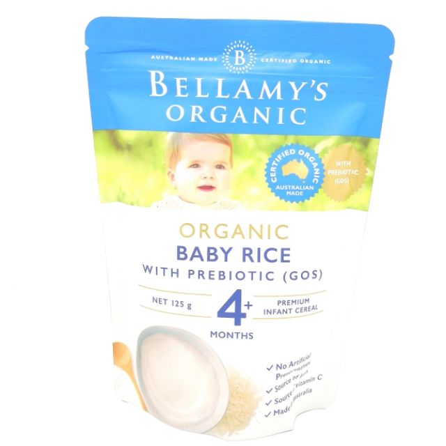 bellamy baby rice 4 month