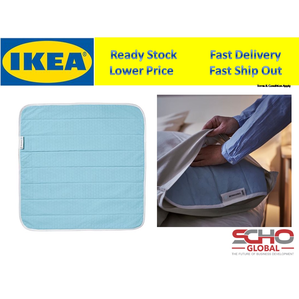 IKEA REXBEGONIA Cooling pad, 80x80 cm(bed textiles) Shopee Malaysia