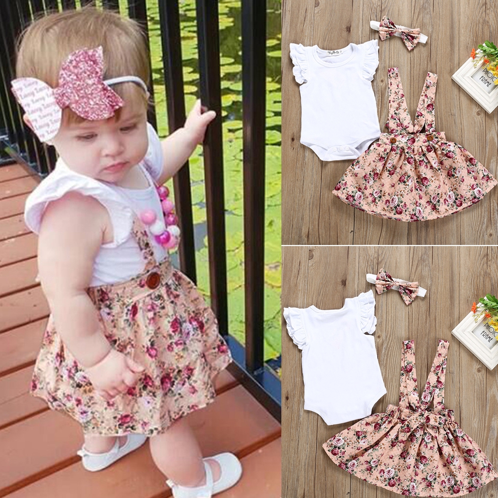 baby dress with hair band