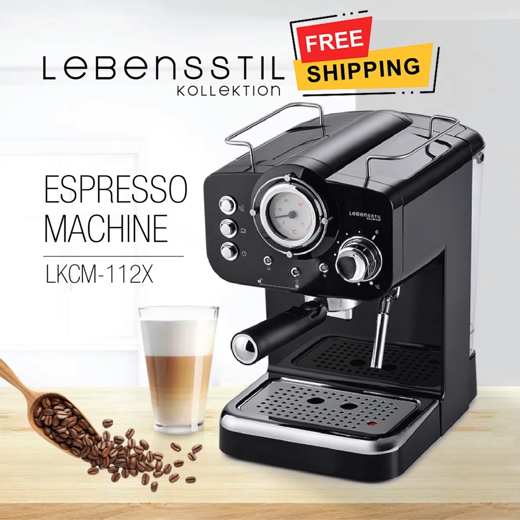 Lebensstil 15 bars Pump Pressure Barista Espresso Coffee Machine LKCM-112X Lebensstil Kollektion 3 in 1