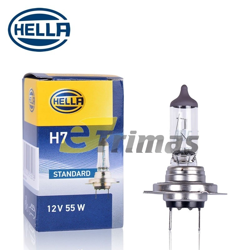 Original Hella Germany H7 12V 55W Halogen Bulb Perodua 