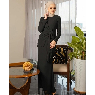 Baju Kurung Moden Ikat Tepi Raya 2020 Amber Luxe By Qiszar | Shopee ...