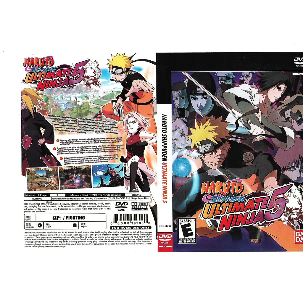 Cheat game naruto ultimate ninja storm 5 ps2 rom