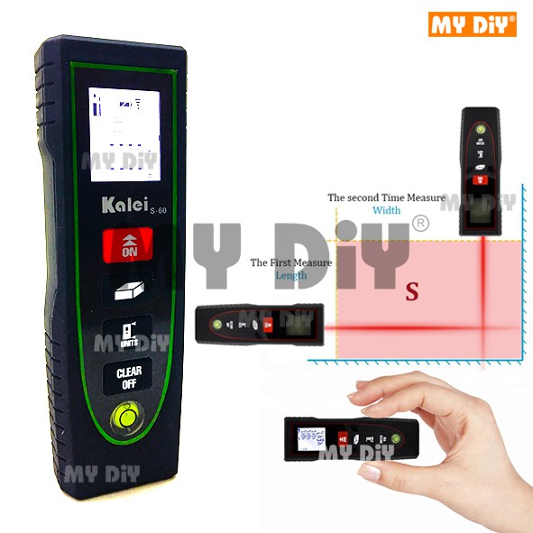 My Diy Kalei Mini Digital Laser Distance Measurer Ee Malaysia - Diy Laser Measuring Tool