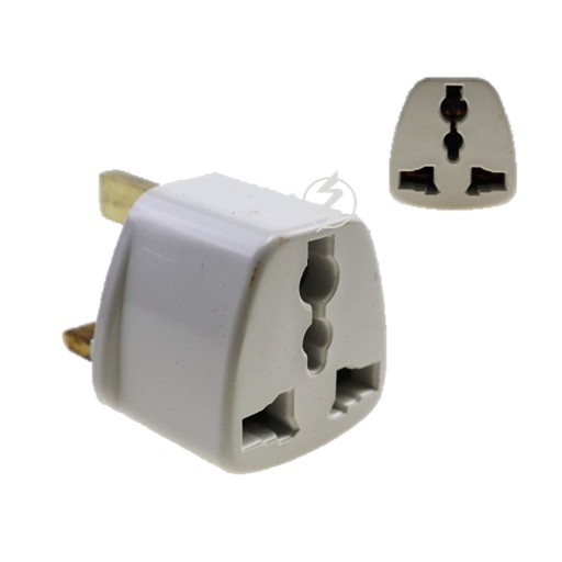 3 Pin Universal Adaptor / 2 & 3 Pin Multiple Plug International Adapter