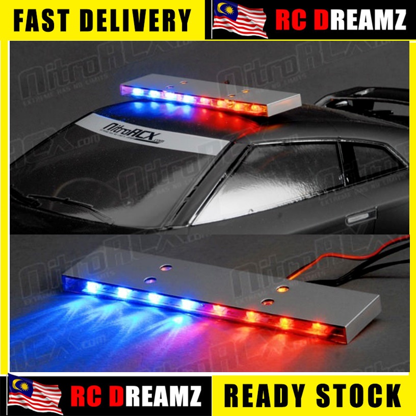 RC Car LED Roof Top LED Bar Rotating LED Rooftop Mounter Polis Light
