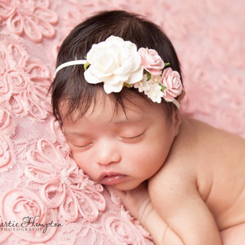 newborn flower headbands