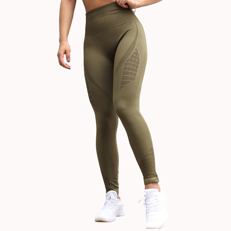 high waisted compression workout pants