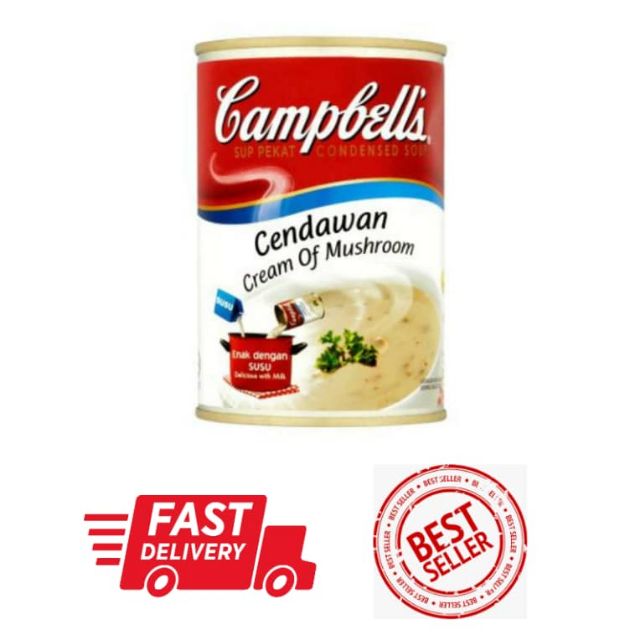 Campbell S Cream Of Mushroom Soup 290g Shopee Malaysia