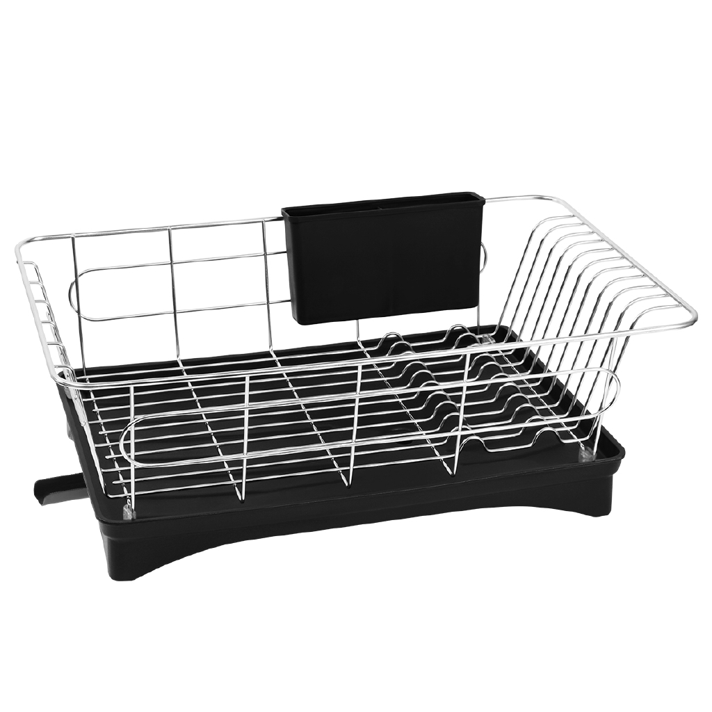 Bestonzon Stainless Steel Dish Drying Rack Utensil Organizer