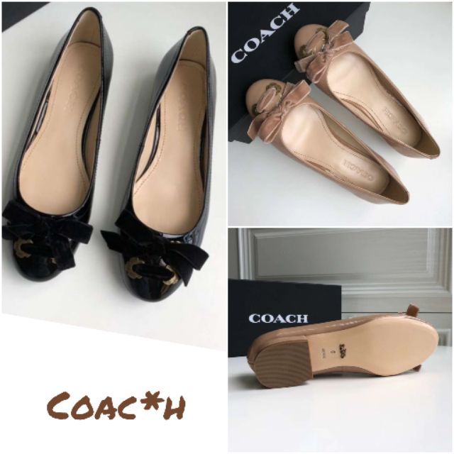 coach patent leather shoes