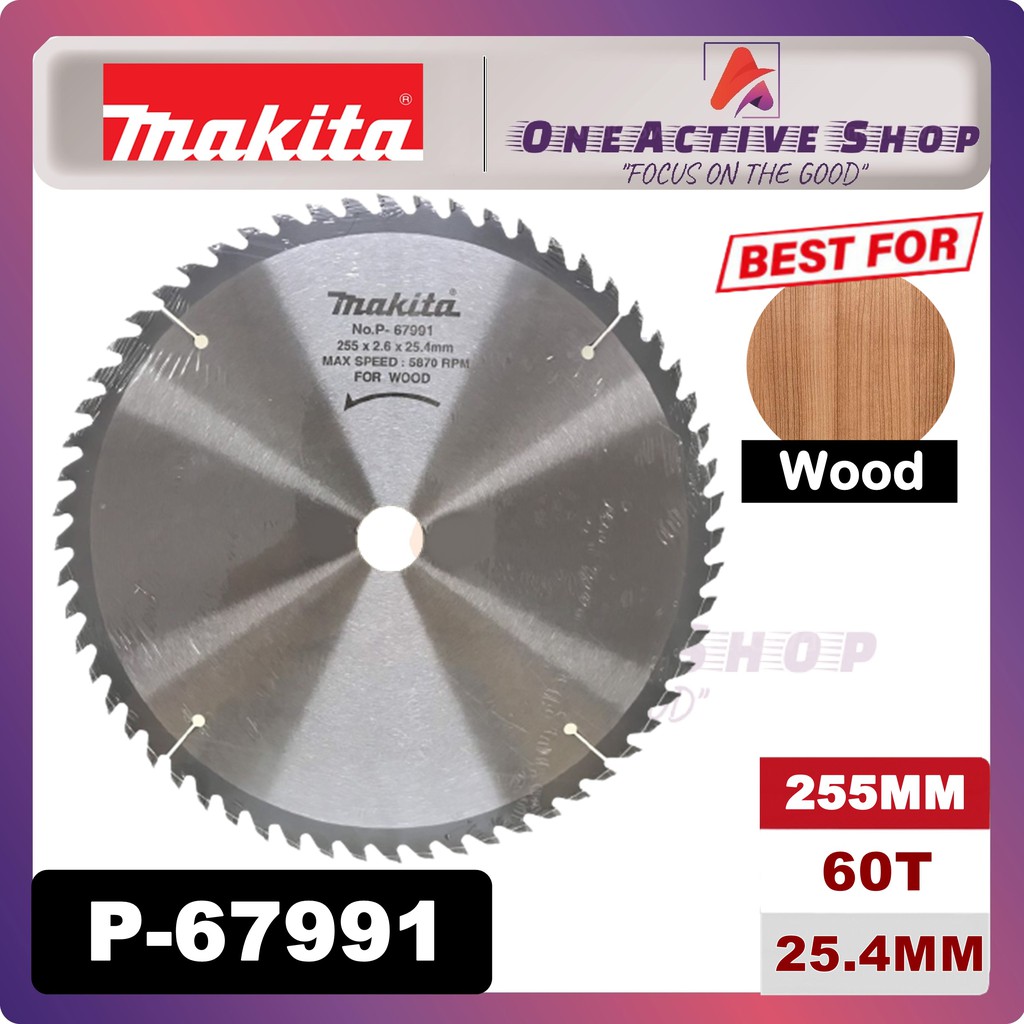 MAKITA 10'' Miter Saw Blade TCT For Wood P67991 ( MAKITA MITRE SAW