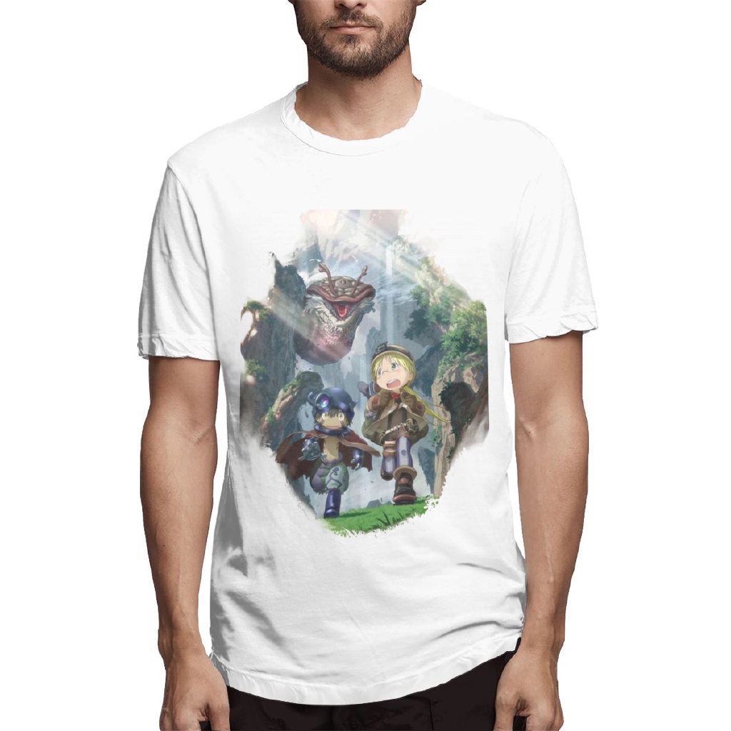 Made In Abyss T Shirt Made In Abyss Tshirt Fun Printed Tee Shirt Man For Men Shopee Malaysia