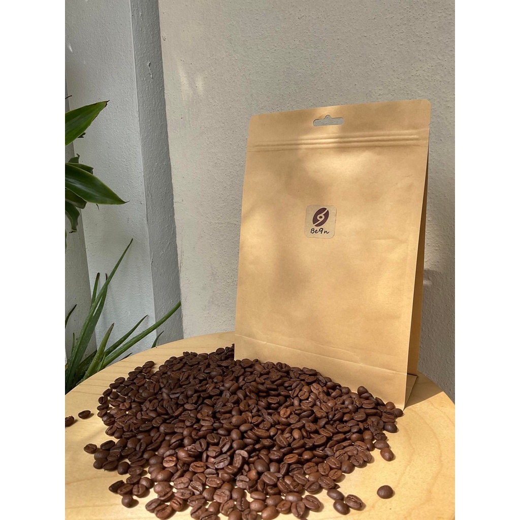 BE9N Classic Robusta Lampung Dark Roast Single Origin Coffee Bean (High