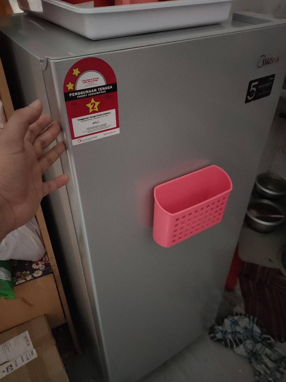 Midea Single Door Refrigerator 187l Ms 235 Shopee Malaysia