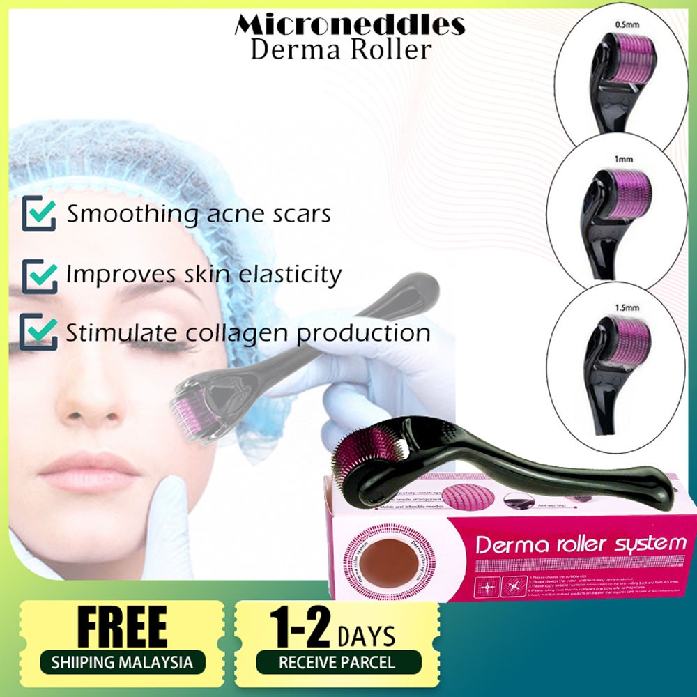 Delly MIR05 Micro Touch Microneddles Derma Roller Dermabrasion Facial