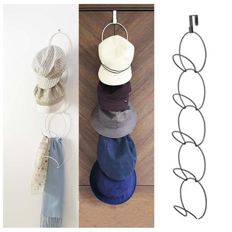 Casual Daily New Baseball Cap Bag Rack Hat Holder Home Organizer Storage Door Closet Hanger Robe Hooks Travel - Image 3