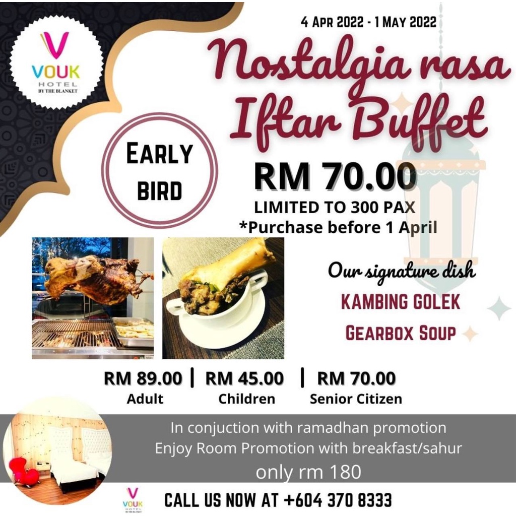 Selangor 2022 buffet ramadhan Senarai Buffet