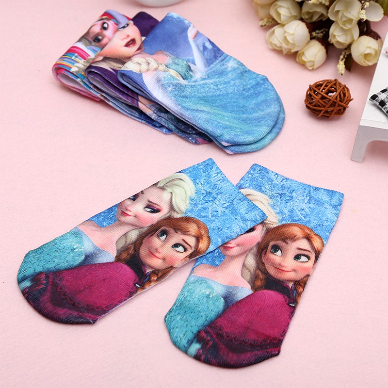 Kids Socks Disney Marvel Kids Stoking Spiderman Little Pony Frozen