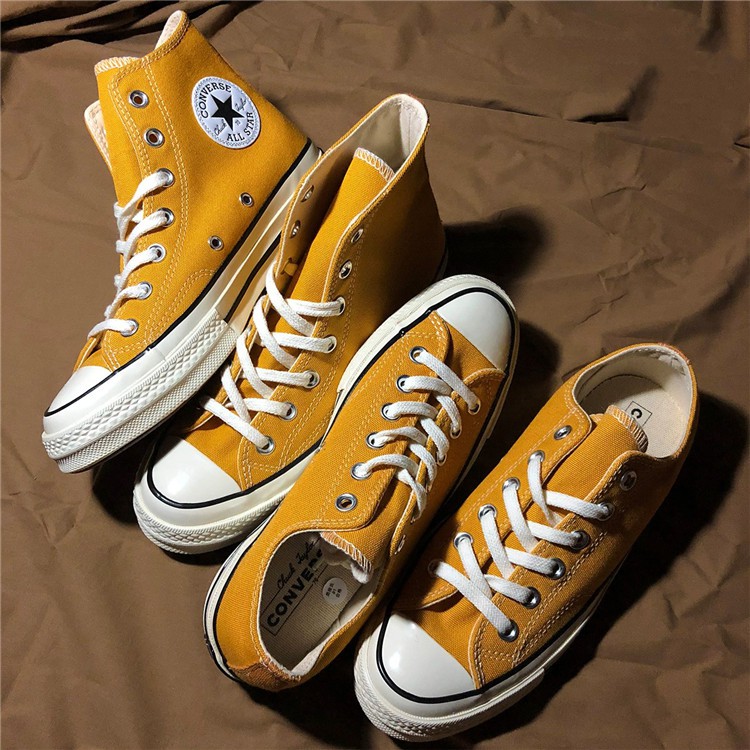 converse 1970 yellow low