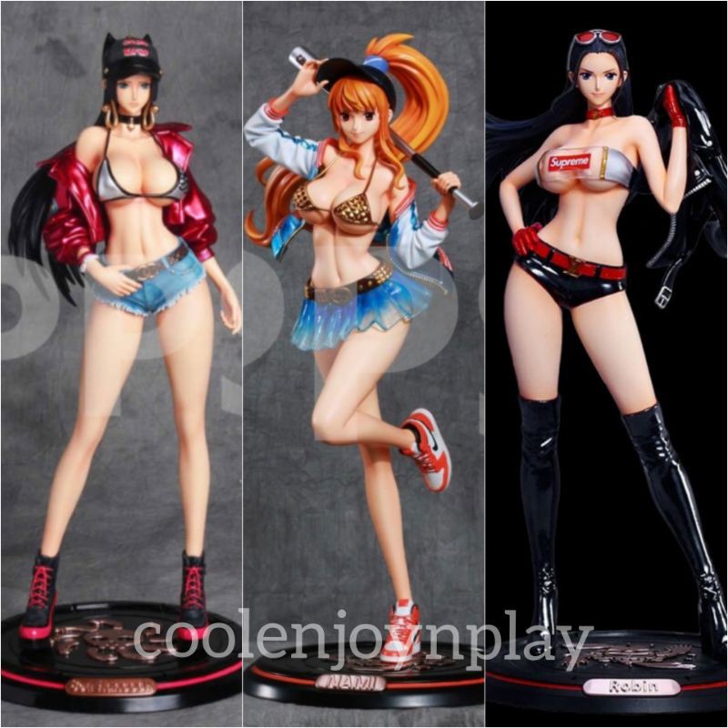 Ready Stock In Malaysia Anime One Piece Gk Nami Boa Hancock Sexy Fashion Ver 1 6 Action Figure Pvc Figure Shopee Malaysia