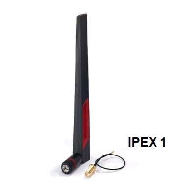 2.4GHz 5GHz Dual Band 12dbi Wifi Antenna SMA IPEX IPEX4 Cable