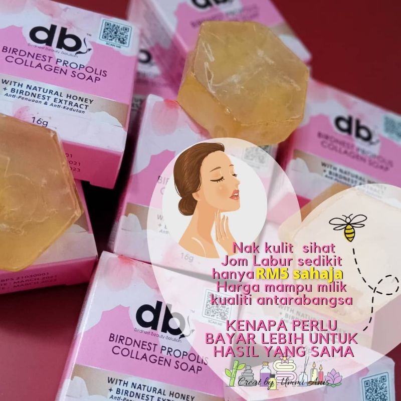 [SABUN VIRAL] SESUAI UTK CUCI MUKA & MANDI👍BIRDNEST SOAP