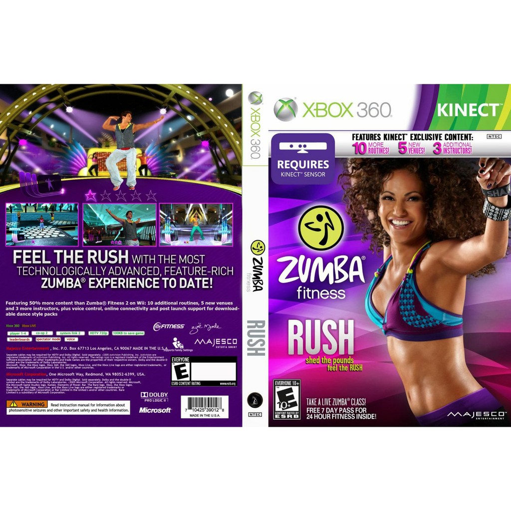 zumba fitness rush