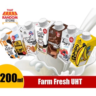 Farm Fresh UHT Series (Milk/Yogurt/Plant-Based Milk) 200ml