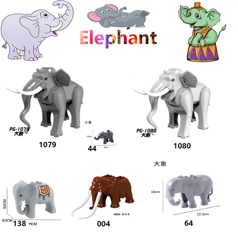 lego elephant figure