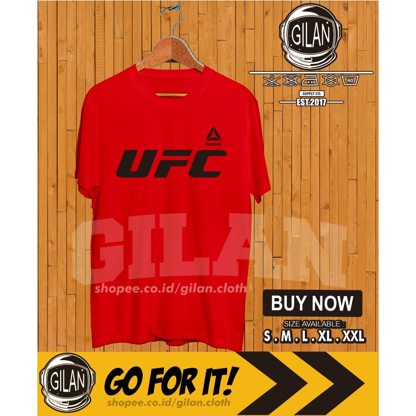 ufc original logo t shirt