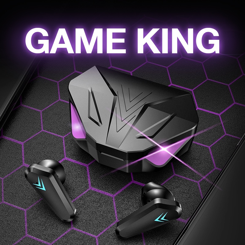 Sanptoch Gaming Earbuds Wireless Bluetooth 5 0 Earphone Game Music Dual Mode Low Latency Stereo Sports Waterproof Headset Shopee Malaysia