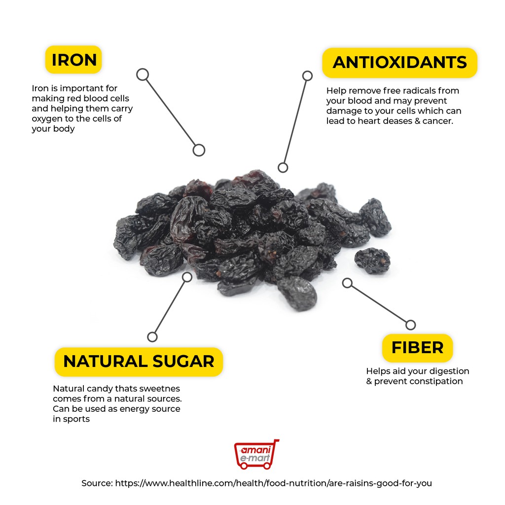 BLACK RAISIN JUMBO I KISMIS HITAM
