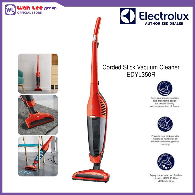 Electrolux Stick Vacuum Cleaner EDYL350R (Corded) Shopee Malaysia