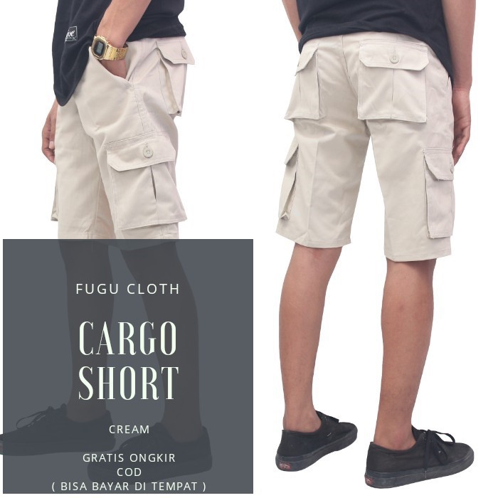 mens slim fit cargo shorts
