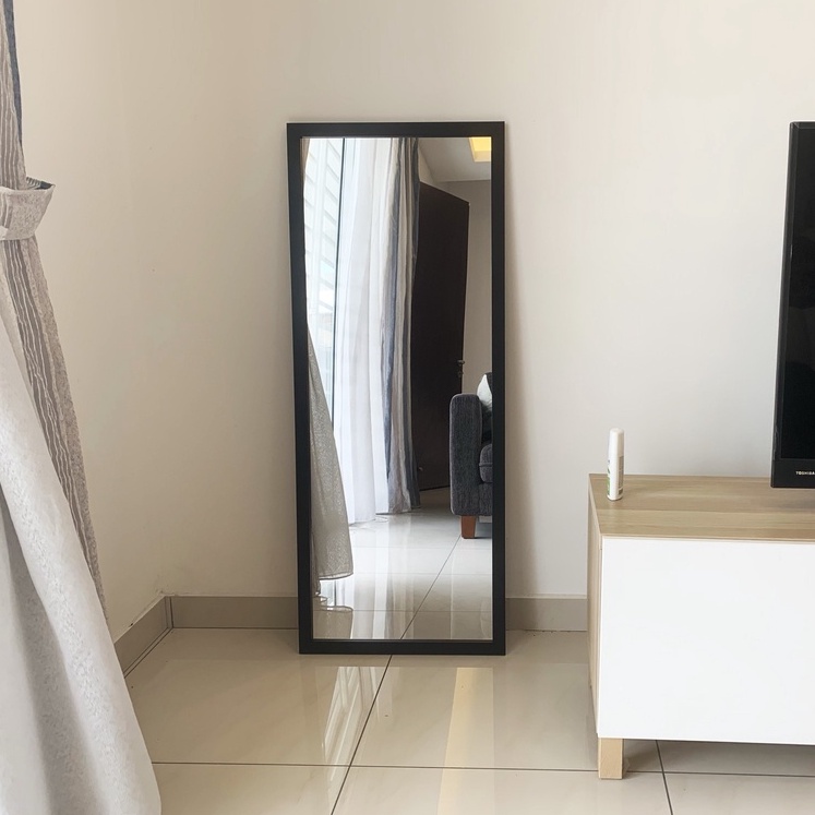 Full Body Full Length Wall Mirror Cermin Muka Dinding 4ft X 1.5ft
